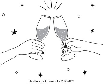 have a blast with champagne
