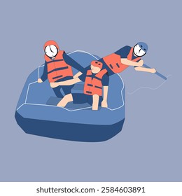 I have created a character with friends trying to play white water rafting