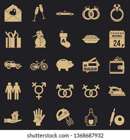 Have dinner icons set. Simple set of 25 have dinner vector icons for web for any design