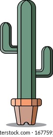 I have drawn the interior cactus with 3D graphic design.
