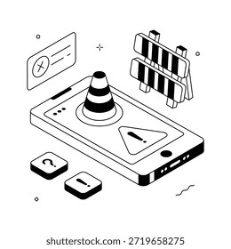 Echa un vistazo a esta ilustración isométrica creativa de bajo mantenimiento