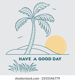 Have a good day  vector design template