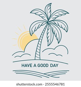 Have a good day  vector design template