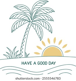 Have a good day  vector design template