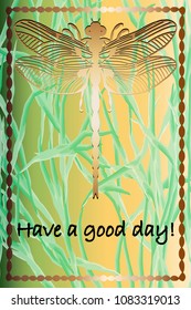 have a good day vector illustration