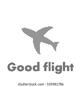 have a good flight! Departure flight, fly, depart. A place in the airport