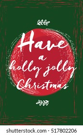 Have a Holly Jolly Christmas - Poster 