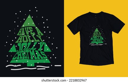 have a holly jolly christmas t shirt design free vector svg design template, gnome, santa clause, December , cookie, crew, typography, snowman, new year