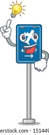 Have an idea airport sign toys in cartoon shaped