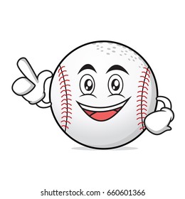 Have an idea baseball cartoon character