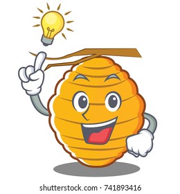 Have an idea bee hive character cartoon