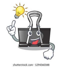 Have an idea binder clip for charcter on documents