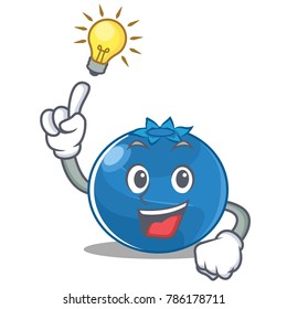 Have an idea blueberry character cartoon style