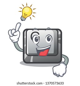 Have an idea button G installed on mascot computer
