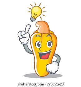 Have an idea cashew mascot cartoon style