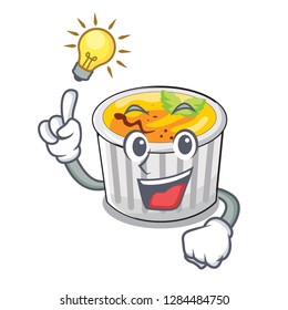 Have an idea creme brulee served on mascot plate