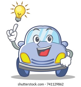 Have an idea cute car character cartoon