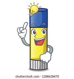 Have an idea cute cartoon on the glue stick