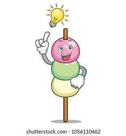 Have an idea dango mascot cartoon style