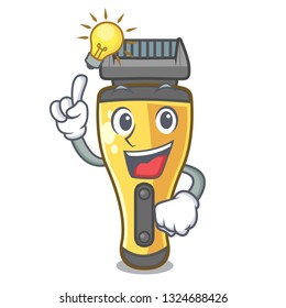 Have an idea electric shaver the shape funny cartoon