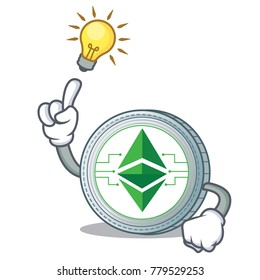 Have an idea Ethereum classic character cartoon