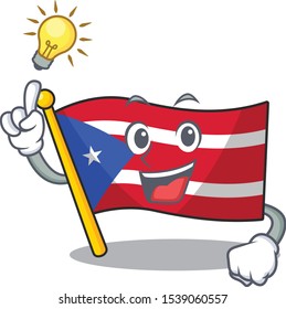 Have an idea flag puerto rico the mascot shape