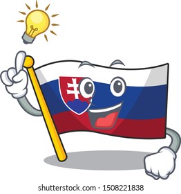 Have an idea flag slovakia folded the cartoon drawer
