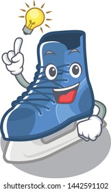 Have an idea ice skate on a cartoon chair