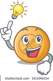 Have an idea lacrosse ball above wooden cartoon table