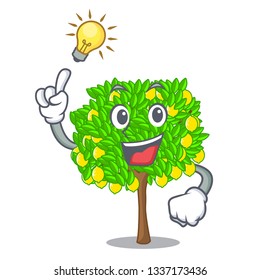 Have an idea lemon tree in the pot character