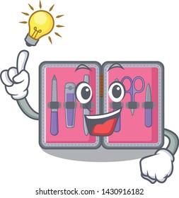 Have an idea manicure kit in the character shape