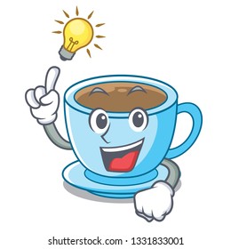 Have an idea milk tea isolated with the mascot