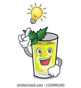 Have an idea mint julep mascot cartoon