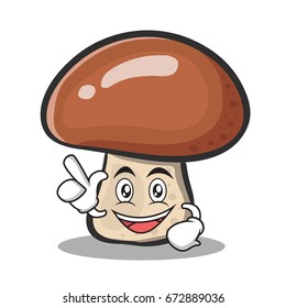 Have an idea mushroom character cartoon