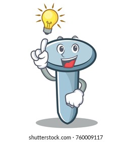 Have an idea nail character cartoon style