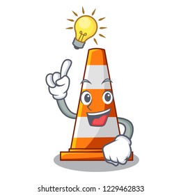Have an idea on traffic cone against mascot argaet
