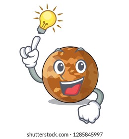 Have an idea planet mercury isolated in a mascot