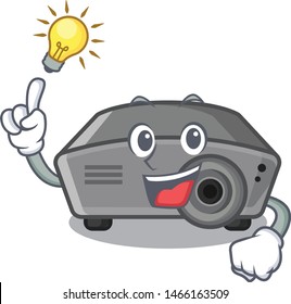 Have an idea projector toy in a cartoon chair