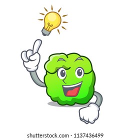 Have an idea shrub mascot cartoon style