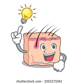 Have an idea skin mascot cartoon style