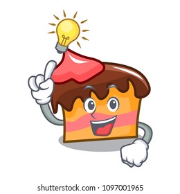 Have an idea sponge cake mascot cartoon
