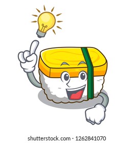 Have an idea tamago sushi using an egg character