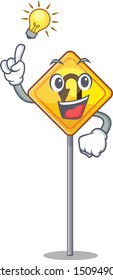 Have an idea u turn sign isolated the character