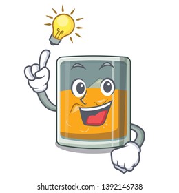 Have an idea whiskey in the a mascot shape