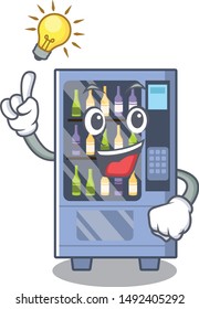 Have an idea wine vending machine mascot shaped character