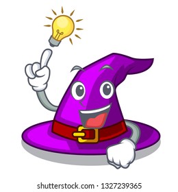 Have an idea witch hats in shape beautiful cartoons