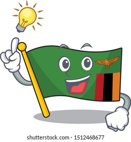 Have an idea zambia character flag in drawer mascot