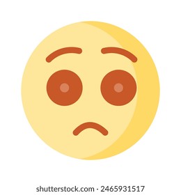 Echa un vistazo al Vector de emojis con miedo de diseño hermoso
