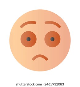 Have a look at beautifully design afraid emoji vector