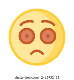 Have a look at beautifully design afraid emoji vector